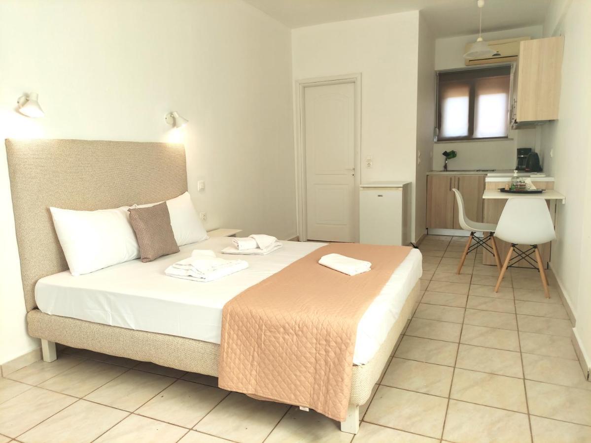 # 6 Giorgos & Chara Apartments Néa Kidonía Kültér fotó